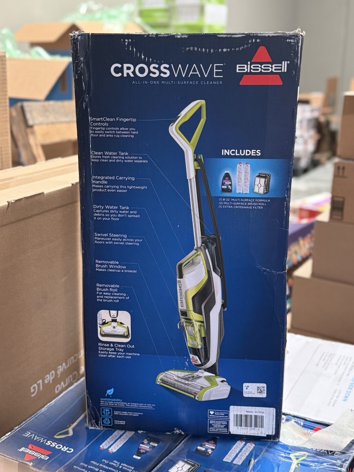 New Bissell CrossWave All-in-One Multi-Surface Wet Vacuum Cleaner | 1785A gallery