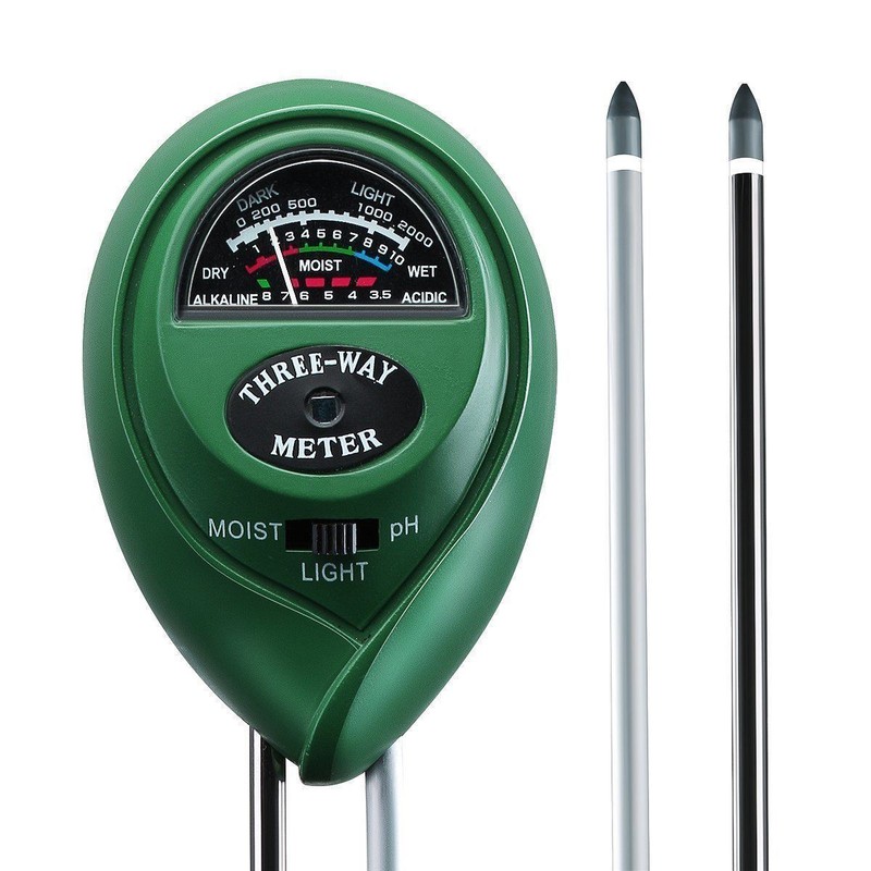 3 in 1 Digital PH Tester Sunlight Soil Moisture Meter Detector Plant Garden US gallery