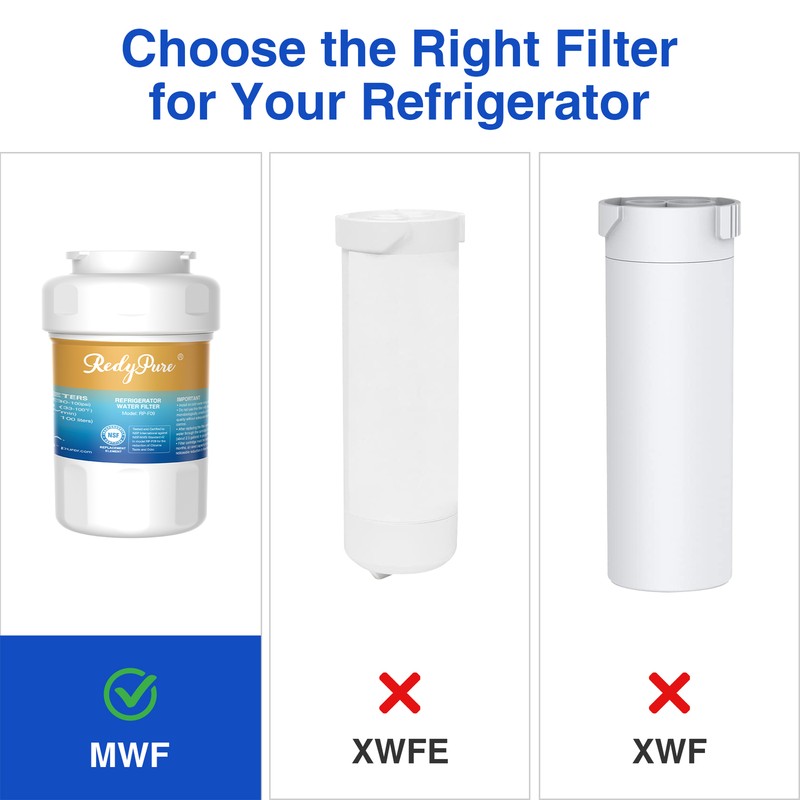 4 Pack Water Filter Replacement For GE Smartwater MWF MWFA GWF01 46-9905 46-9996 gallery