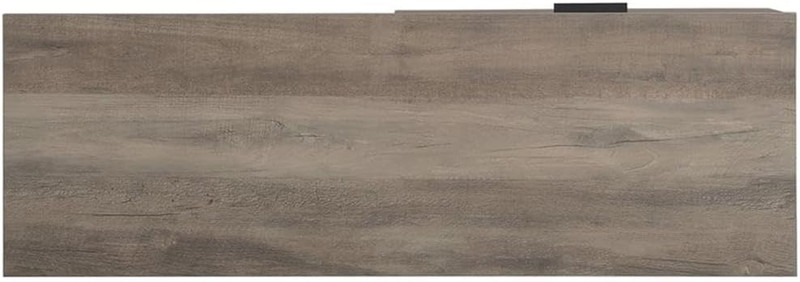 Rustic Oak and Black Galeno Engineered Wood & Metal Writing Desk gallery