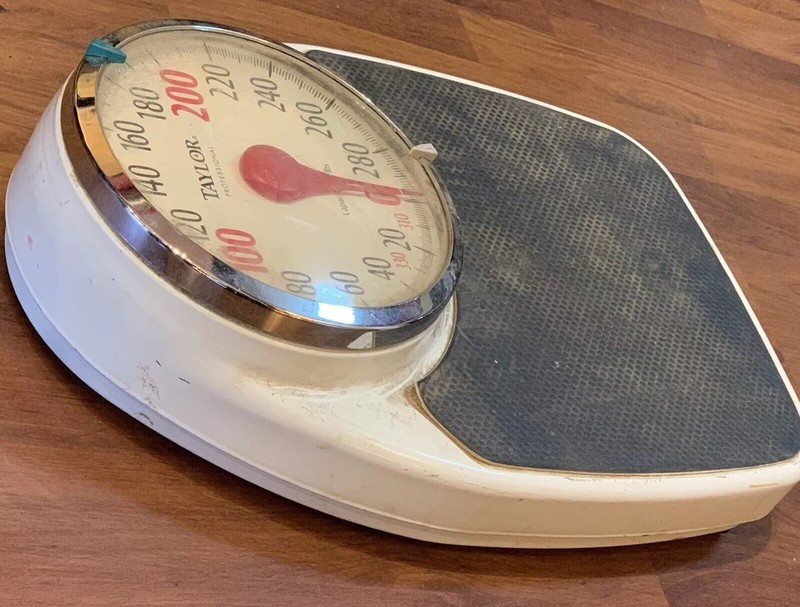 Taylor Professional Large Platform Mechanical Scale 330 Pounds 2 Markers gallery