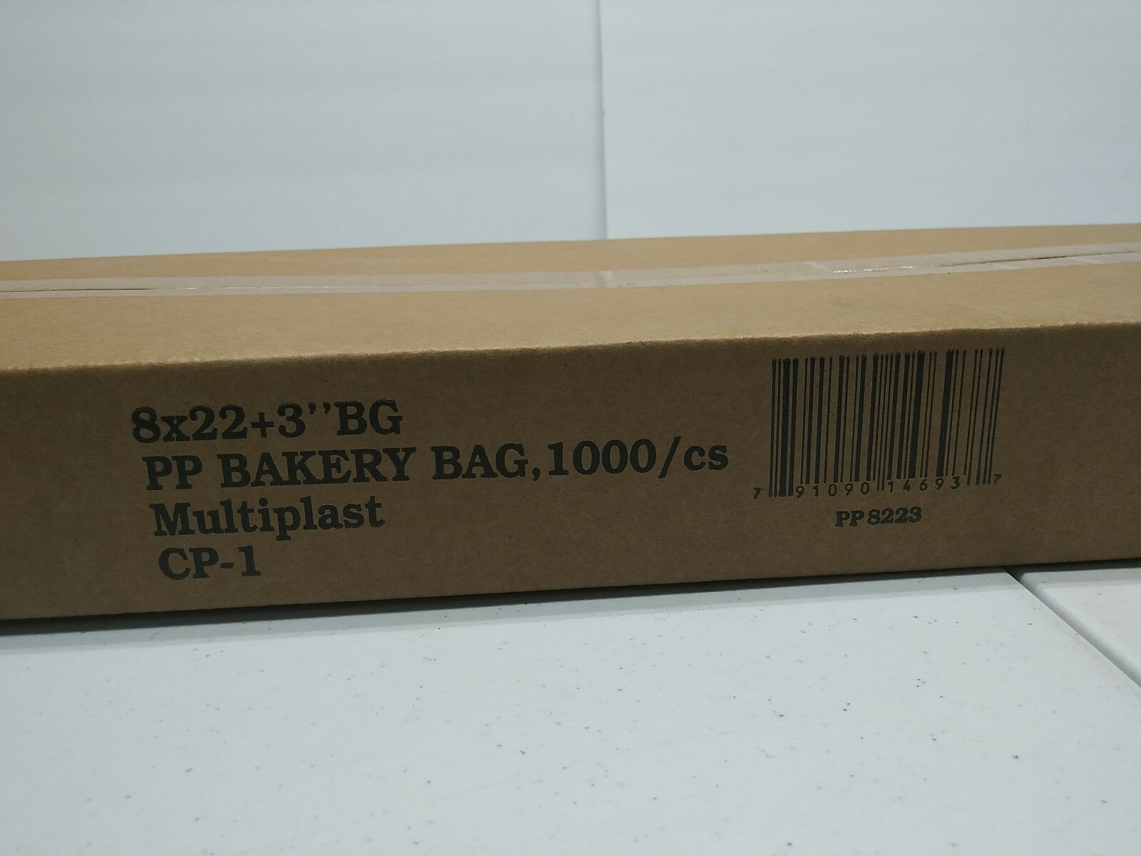 (1000) Polypropylene Clear Bakery Bag, Plastic Bread Food Bag 8" x 22" 12" x 16" gallery