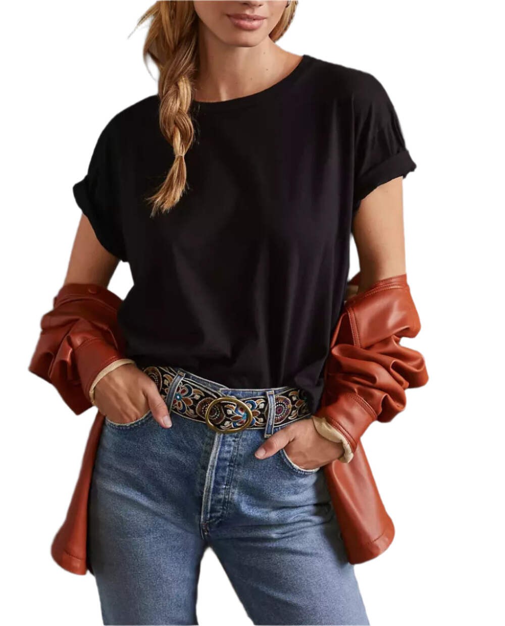 TMD T LA Crop Boxy Crew Neck gallery