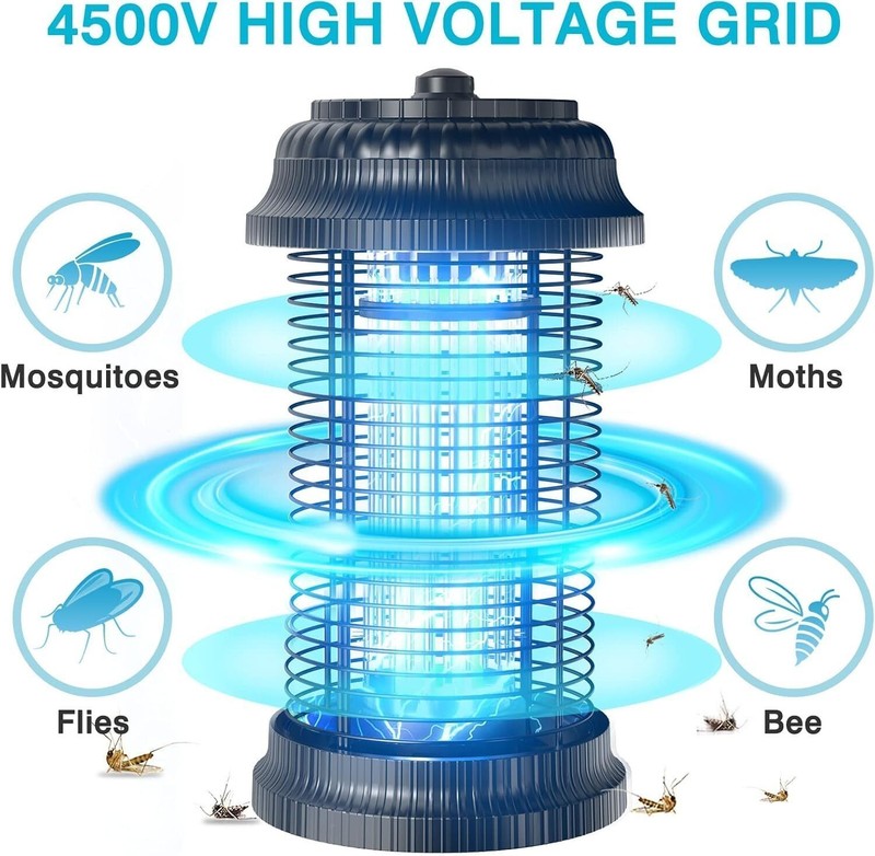Waterproof Electronic Bug Zapper 4500V Mosquito Zapper for Outdoor and Indoor gallery