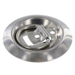 USCC Flush Mount D-ring Tie Down / Mounting Ring – Type 316 Stainless Steel