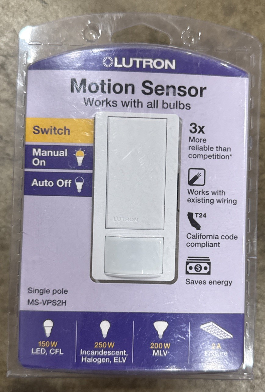 Lutron Maestro Vacancy Motion Sensor Light Switch gallery