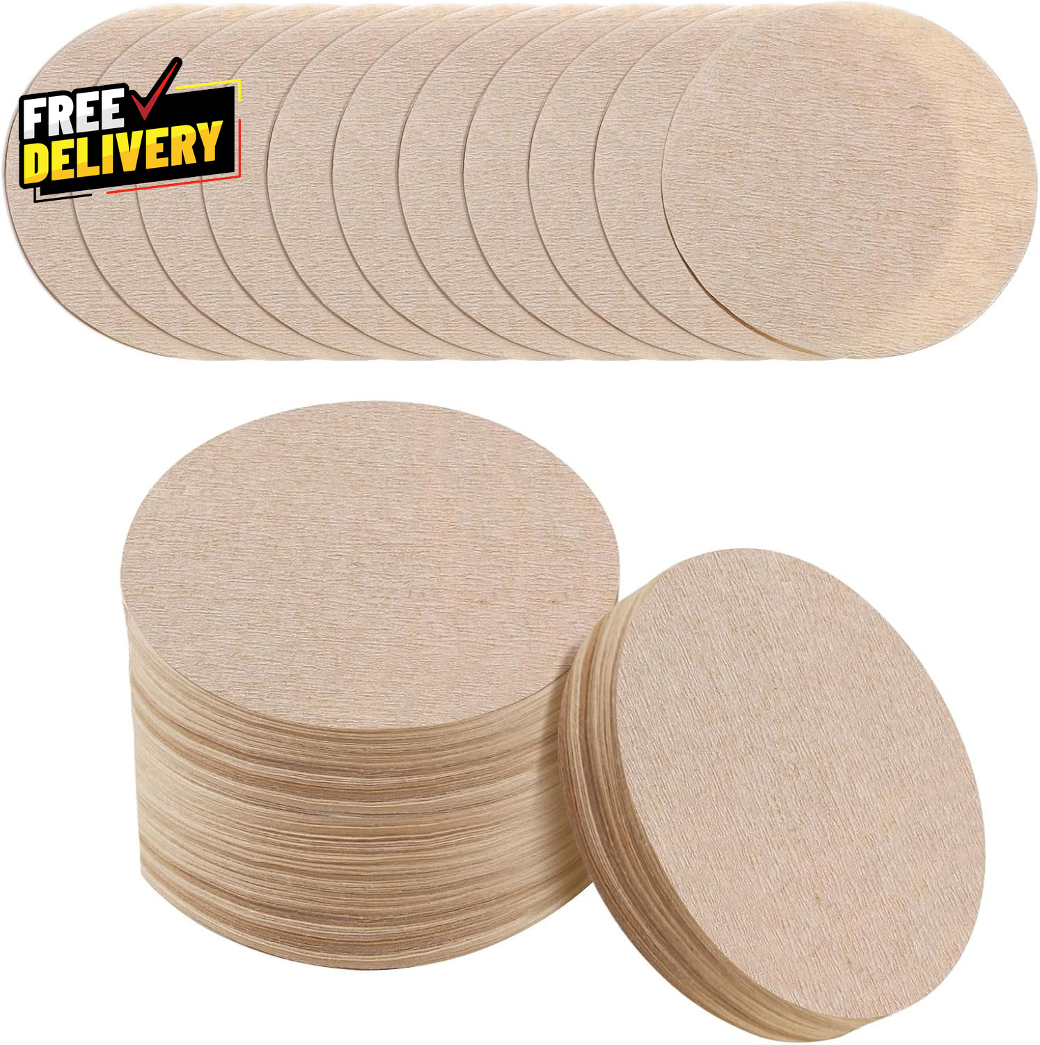600 PCS Unbleached Coffee Filters Compatible with Aeropress Coffee Maker..... gallery
