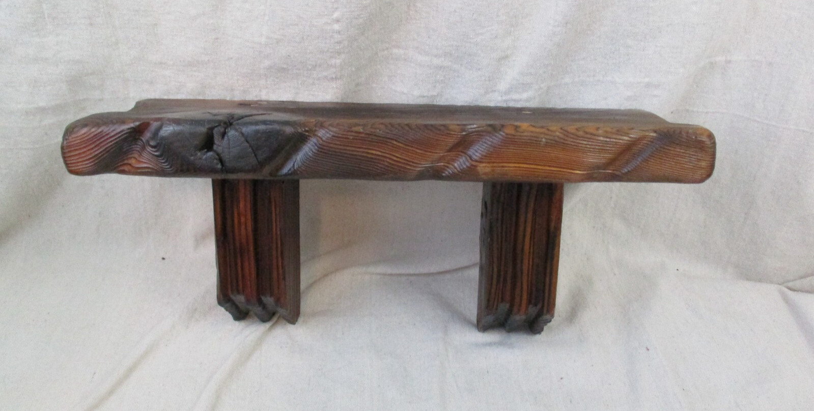 Rustic Wood Log Wall Shelf 16" L x 7" H x 5" W Rustic Lodge Cabin Cottagecore gallery