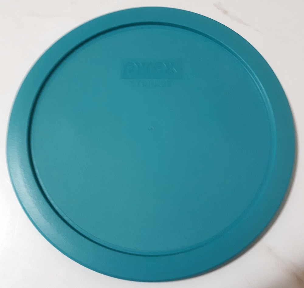 Replacement Lid for Pyrex 7-CUP #7203 Storage Cover 7.5" TURQUOIS BLUE