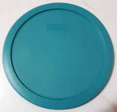 Replacement Lid for Pyrex 7-CUP #7203 Storage Cover 7.5″ TURQUOIS BLUE