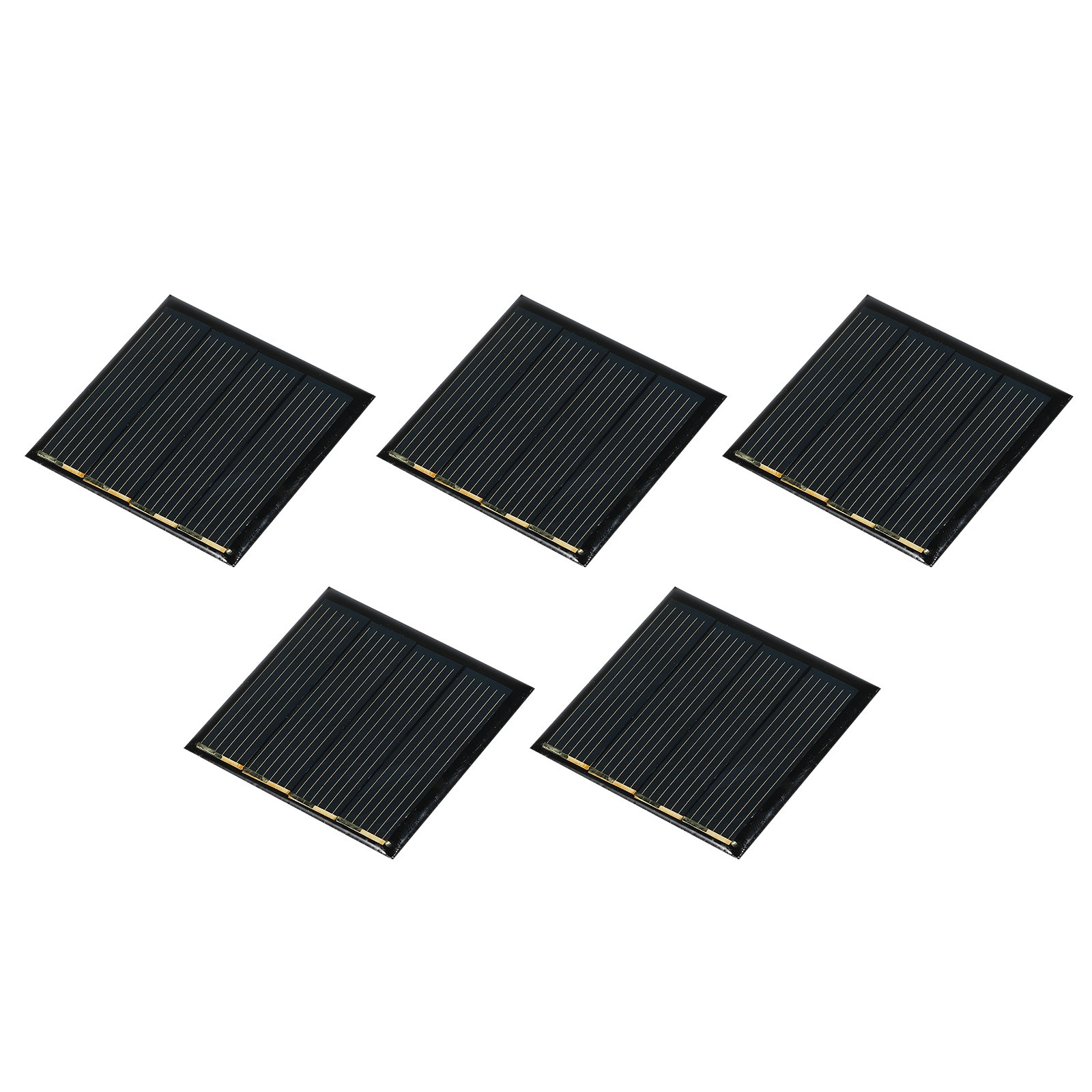 5 x Mini Solar Panel Cell 2V 110mA 0.22W 44mm x 44mm for DIY Project gallery