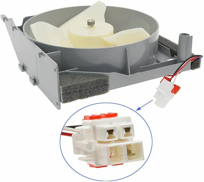 Condenser Fan Motor Compatible with Samsung Refrigerator DA97-15765A DA97-15765C gallery