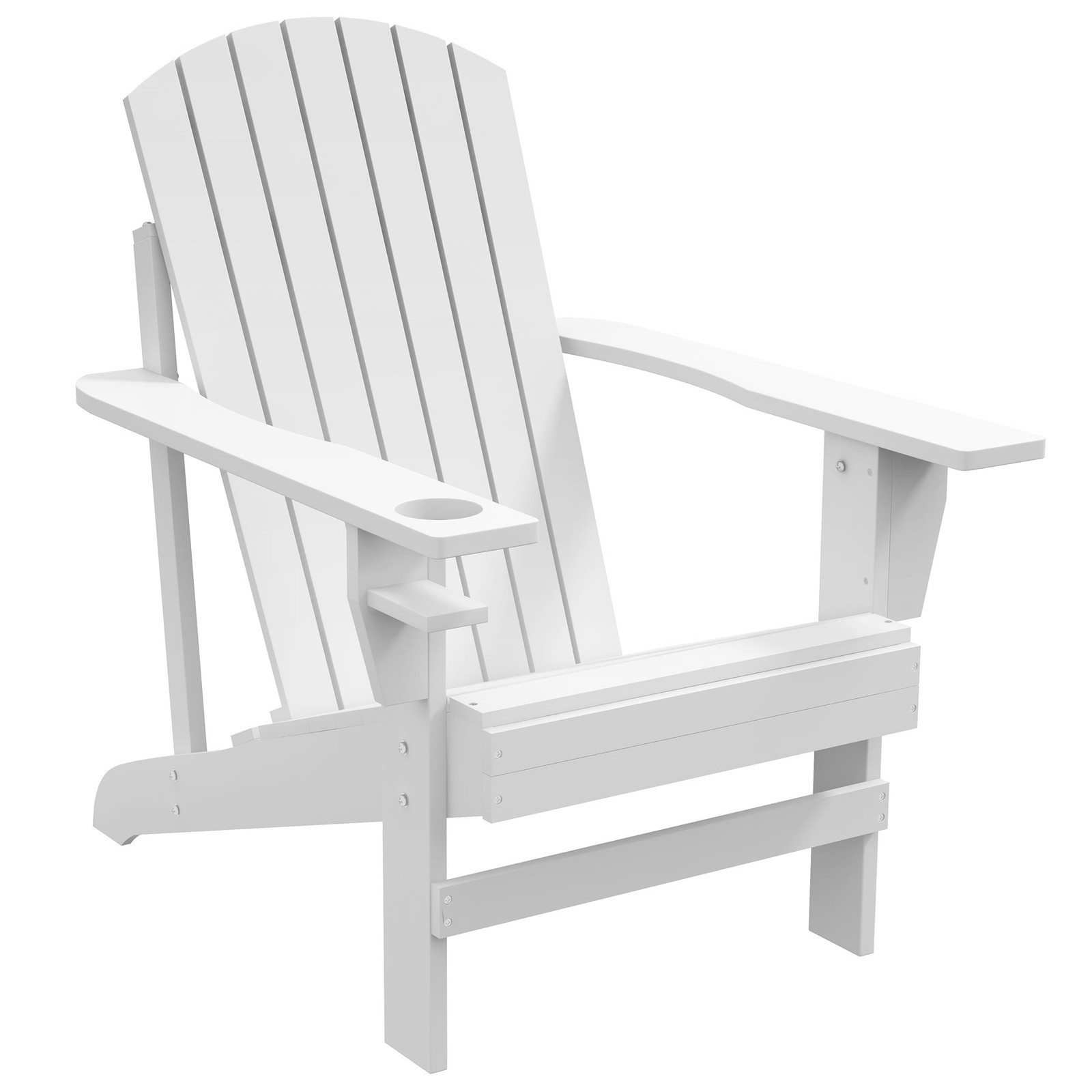 Oversized Adirondack Chair, Outdoor Fire Pit Porch Seating, Classic Log Lounge gallery