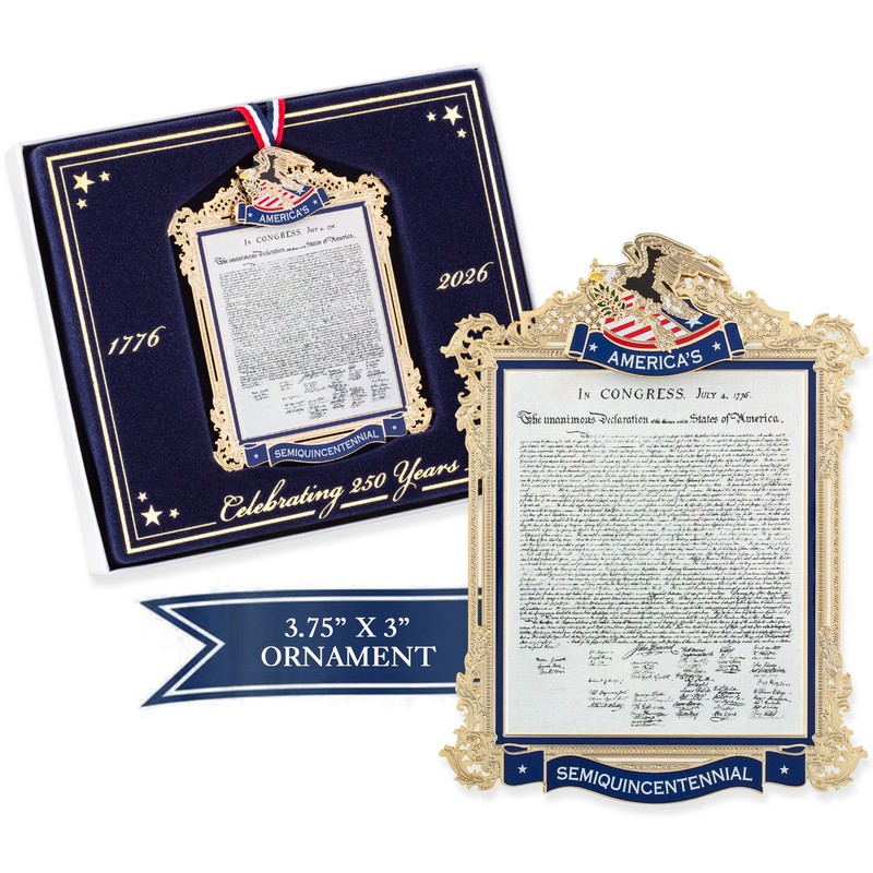 Official Commemorative Ornament of Americaâ€™S 250Th Anniversary | 2026 White... gallery