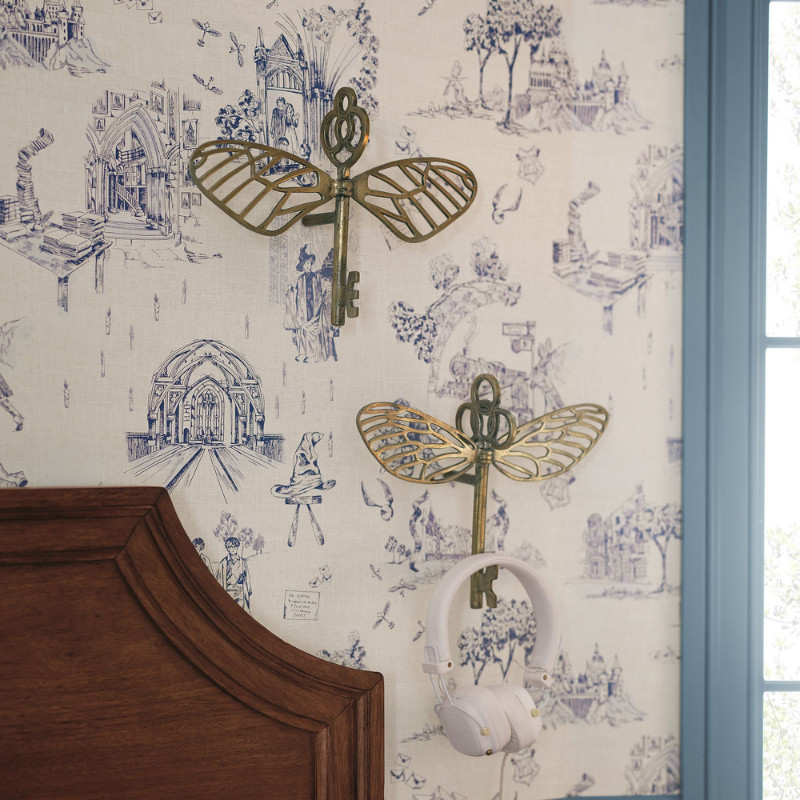 Potterybarn Harry Potter Flying Key Jewelry Hooks, Set of 3 gallery