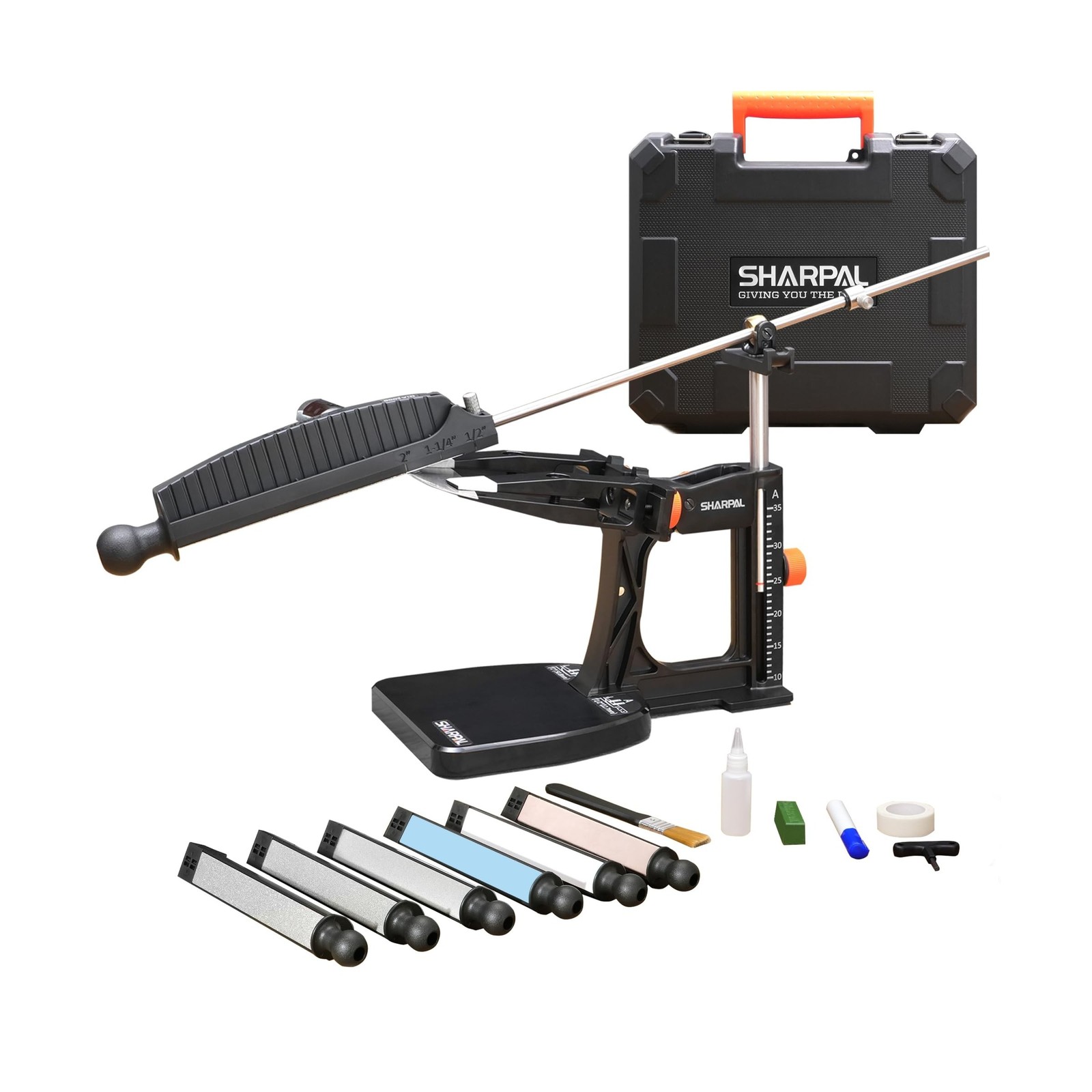 SHARPAL 202H Precision Knife Sharpening System–Adjustable Angle... FAST US gallery