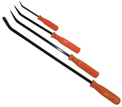 4pc Pry Bar Set 8″, 12″, 18″ , & 24″ with Pro Style Handles