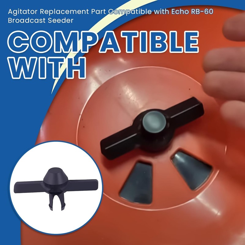 1Pcs For Echo RB-60 Broadcast Spreader Upgrade Agitator Replacement Part Plastic gallery