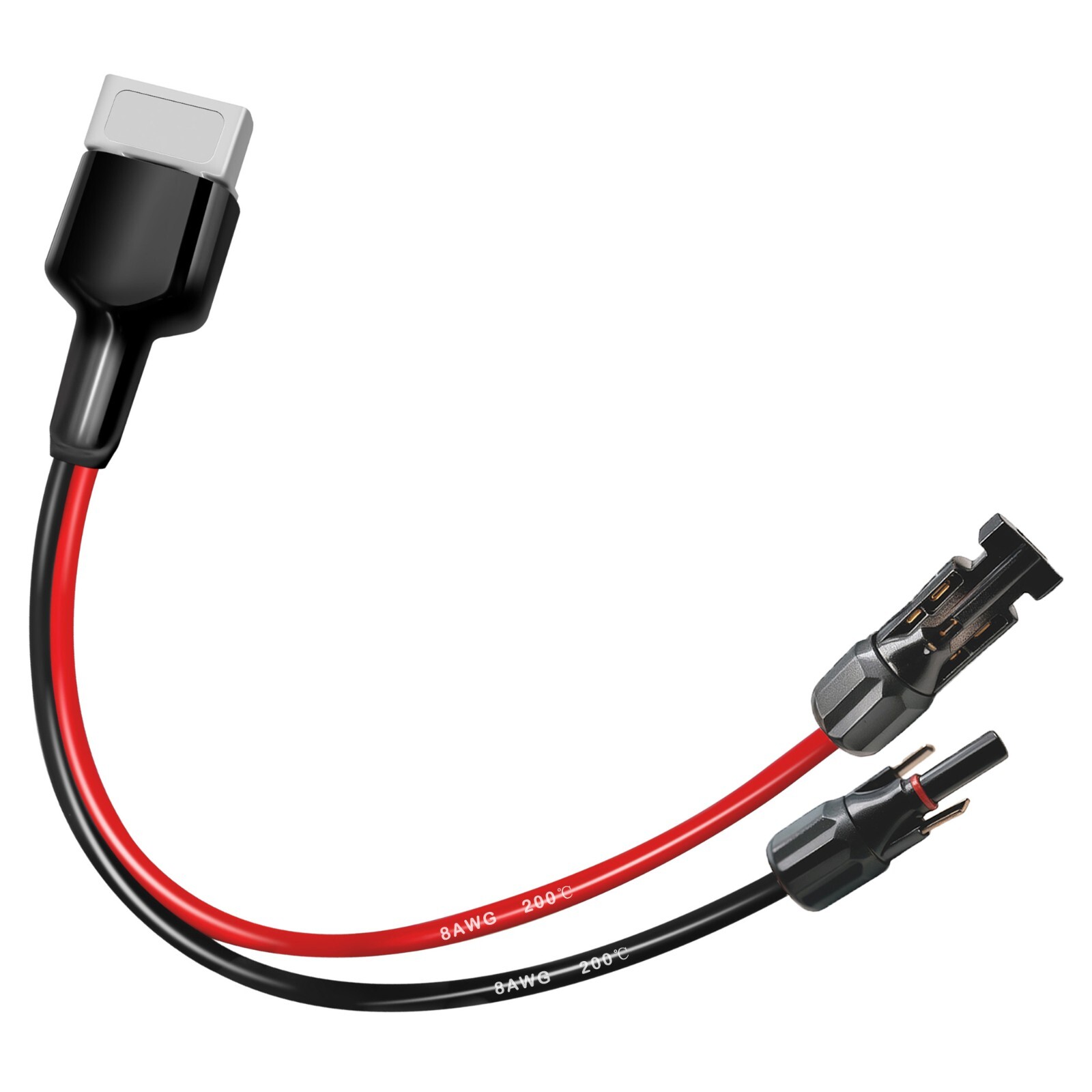 8 AWG Solar Extension Cable Wire for Anderson 50 Amp 50A SB50 Plug Connector gallery