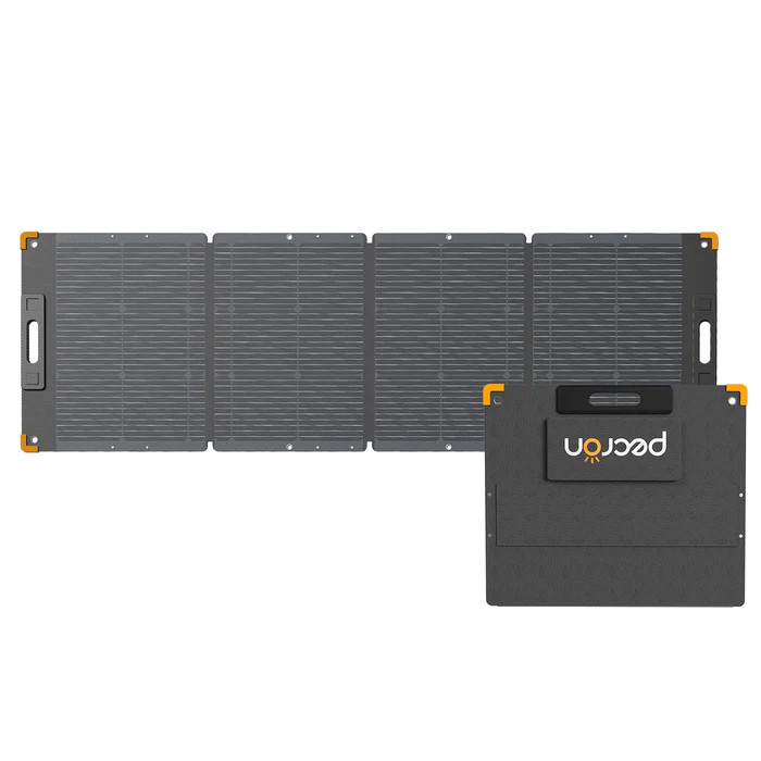 Used-pecron 100W 200W Foldable Portable Solar Panel for Power Station Solar gallery