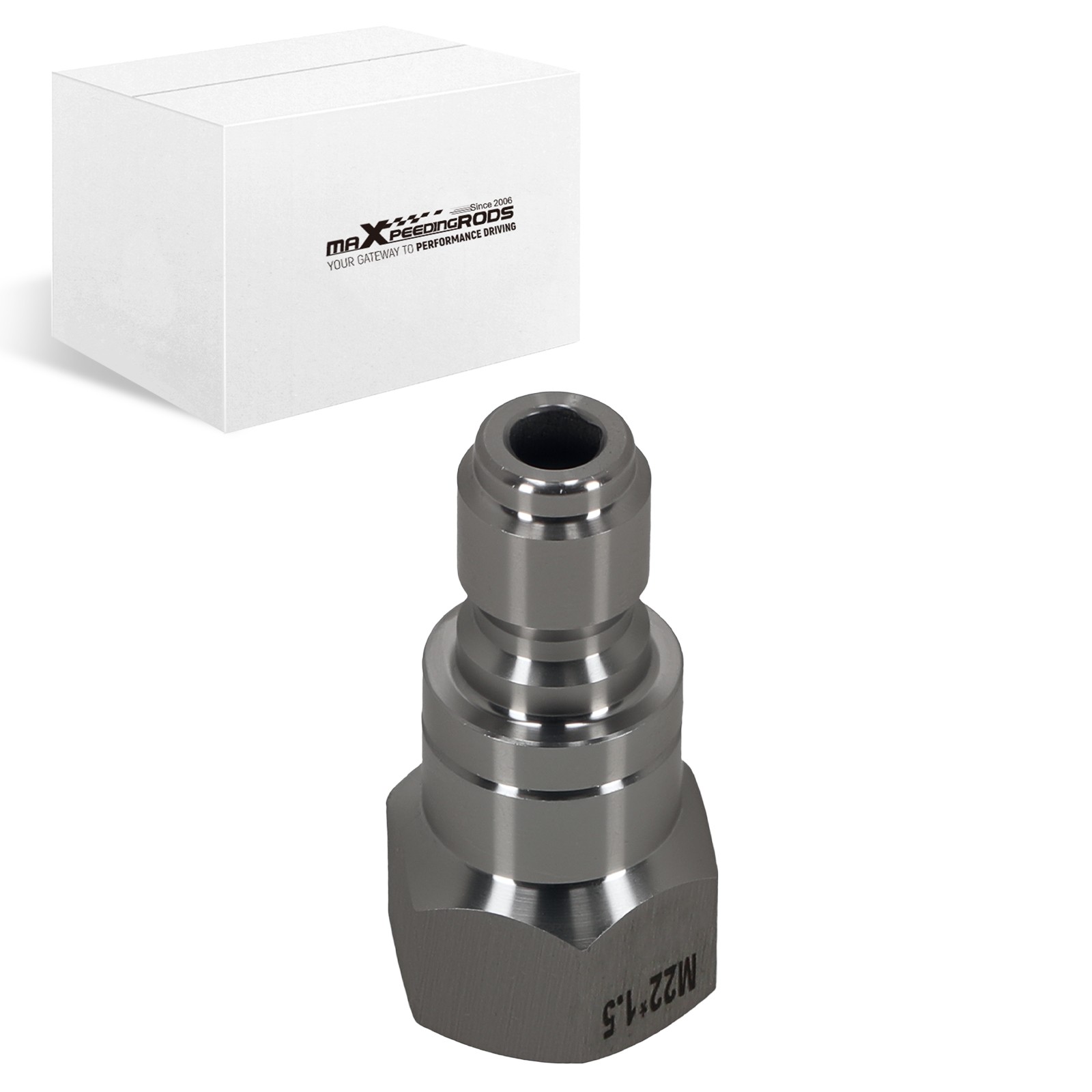 M22 14mm to 3/8" Quick Connect Swivel Plug Adapter for Pressure Washer Gun gallery