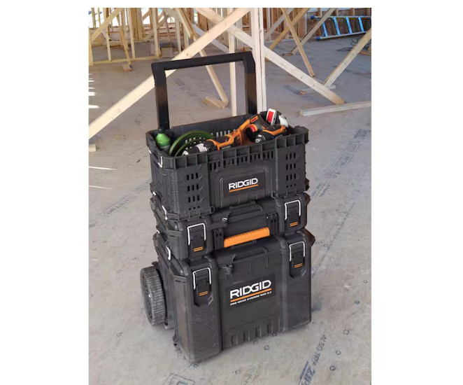 Pro Gear System Gen 2.0 Stackable 22 In. Durable High-Impact Crate gallery