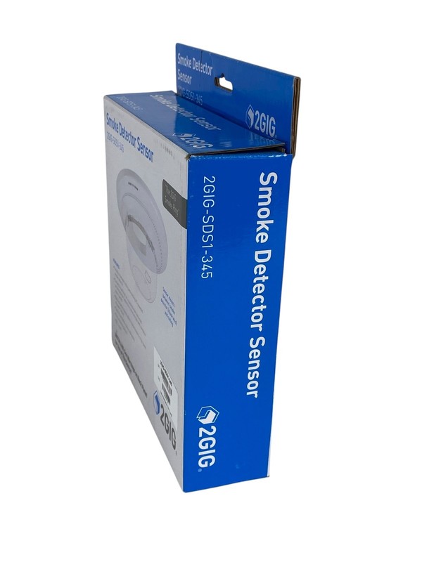 2GIG Smoke Detector Sensor Transmitter 2GIG-SDS1-345 Smoke Ring (New) gallery