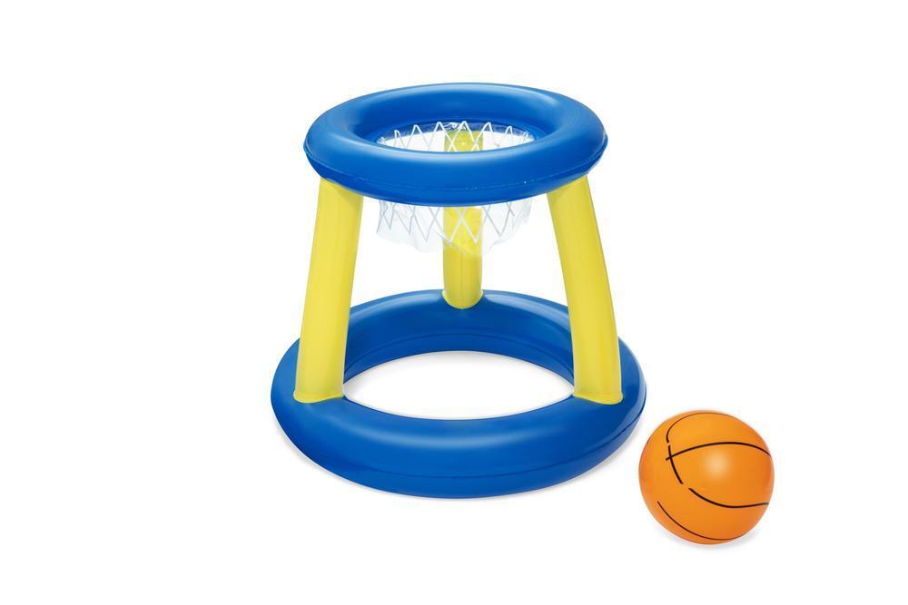 H2OGO! Pool Play Game Center Inflatable Water Floating Basketball Ring Toss Set gallery