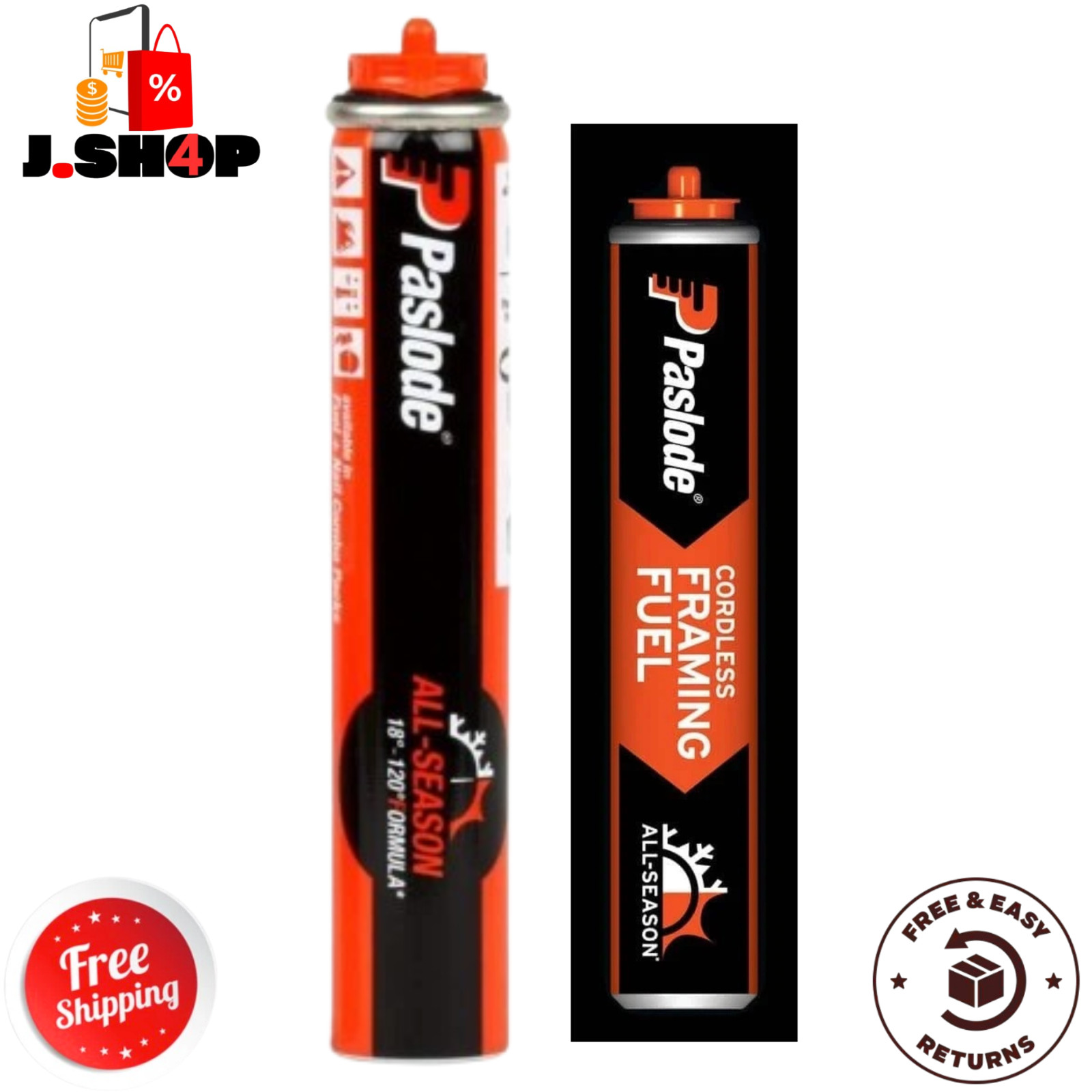 Universal Spare Framing Fuel for All Cordless Framers , Paslode Tool Cartridge gallery