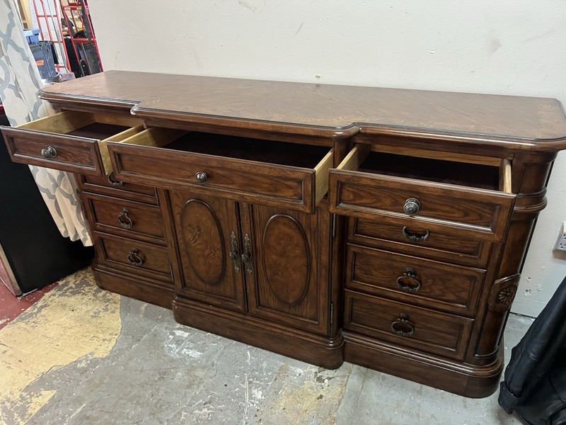 Server Buffett Cabinet Dining Buffet Sever Solid Wood gallery
