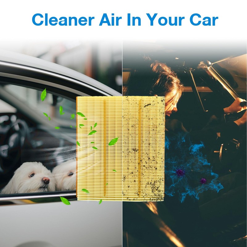 Engine Air Filter Compatible with Mazda CX-90 2024-2025, CX-70 2025, Replaces... gallery