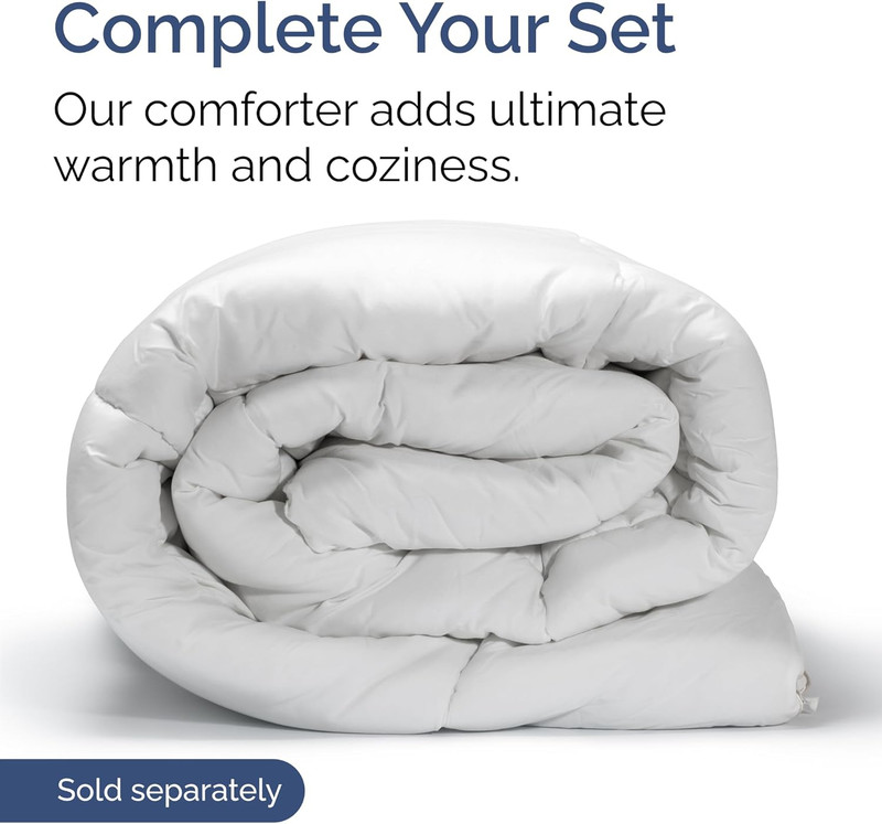 Extra Deep Pocket King Sheets - 4 Piece Breathable & Cooling Bed Sheets - Hotel gallery