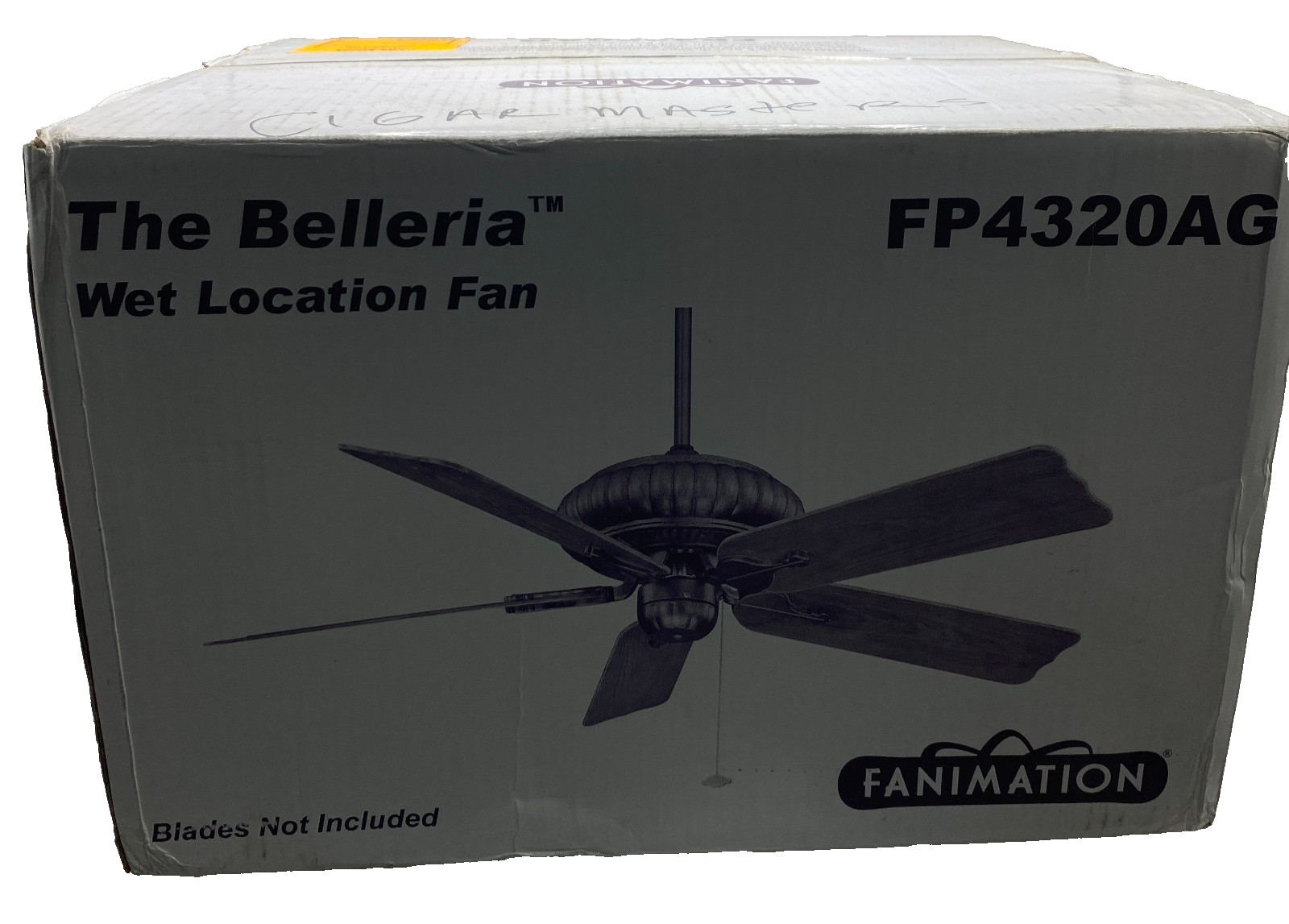 FANIMATION FP4320AG BELLERIA OUTDOOR CEELINF FAN, WET LOCATION FP4320** gallery