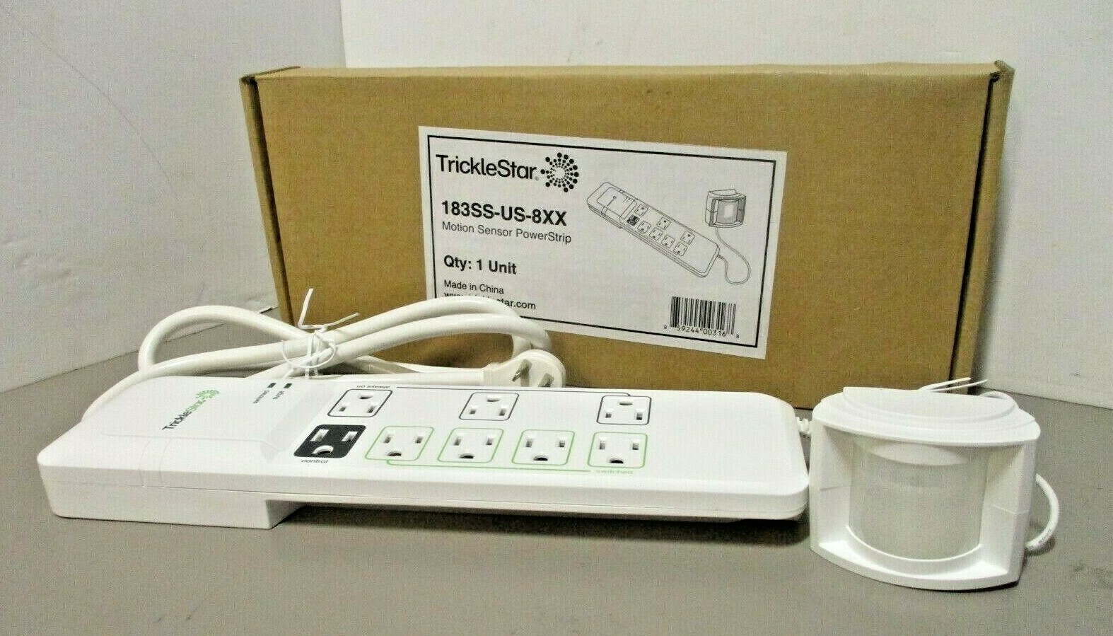 TrickleStar 183SS-US-8XX Motion Sensor PowerStrip 1800W S9P835B300 gallery