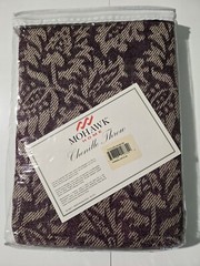 Mohawk Home Chennile Throw Blanket Chancellor Plum