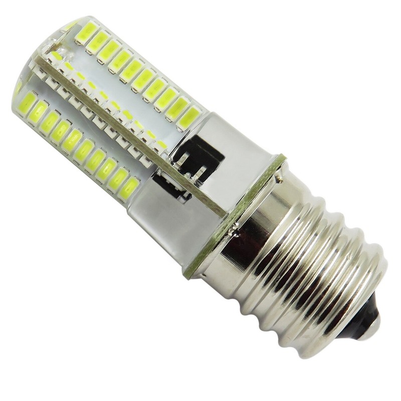 10pcs E17 Intermediate C9 LED Light 80Led Microwave Bulb 110V 120V White Lamp gallery