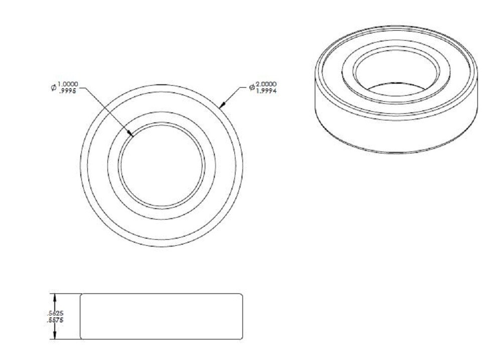 4845 - Swisher Replacement Blade Bearing for Rough-Cut Tow-Behind Mowers gallery