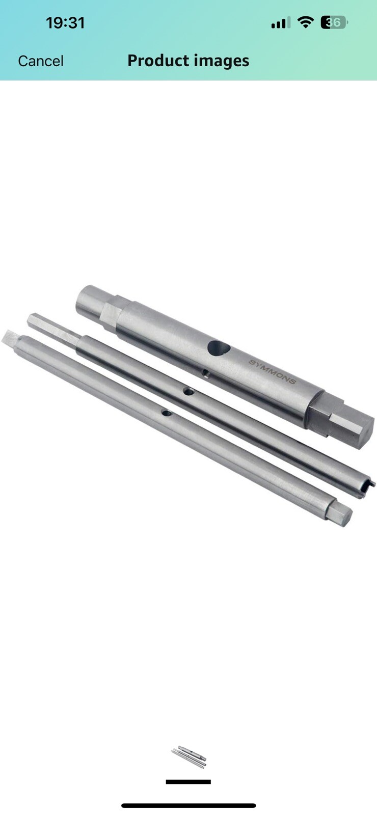Symmons T35C Seat Removal Tool for Temptrol Series Shower Valves gallery