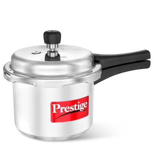 PRESTIGE POPULAR ALUMINIUM PRESSURE COOKER 3 LITERS PPAPC3 - Aluminum gallery