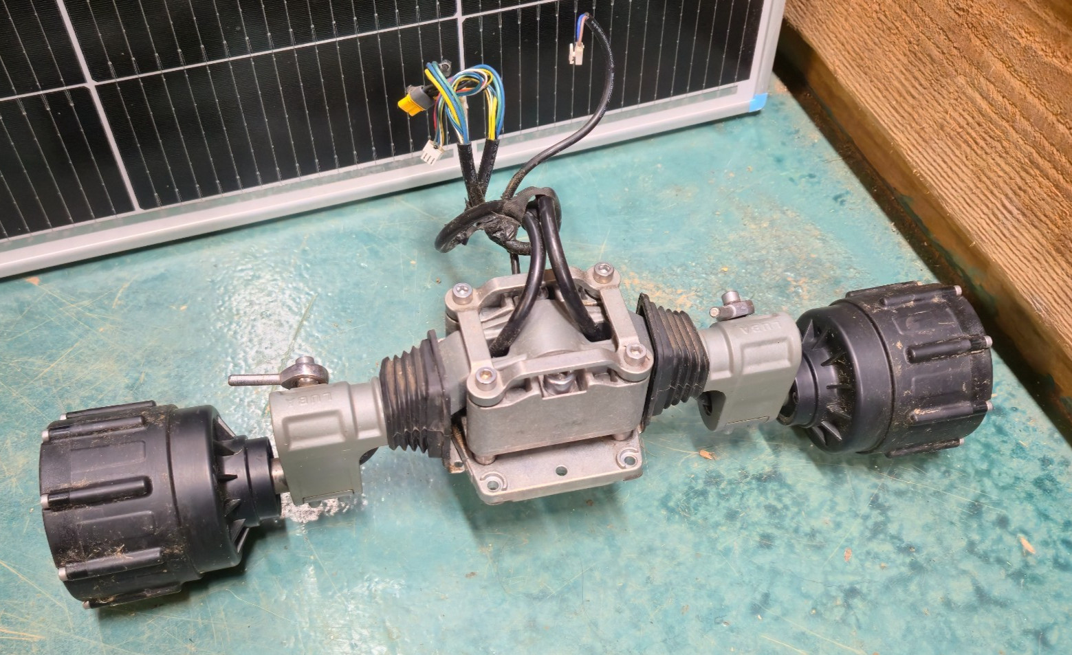 PARTS - Luba 2 Front Axle Assembly - TESTED, WORKING -- TALL VERSION - 3PH/BLDC gallery