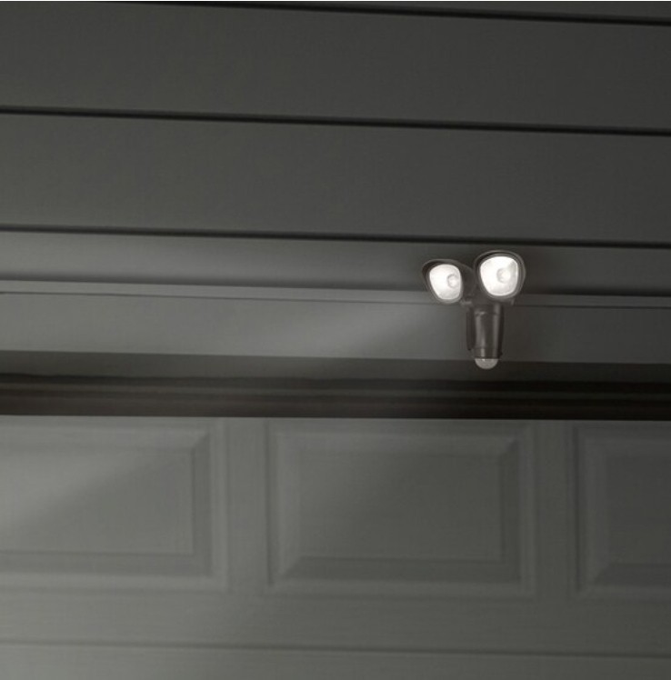 Utilitech 130-Degree 2-Head Bronze Integrated LED Motion-Activated Flood... 11 gallery