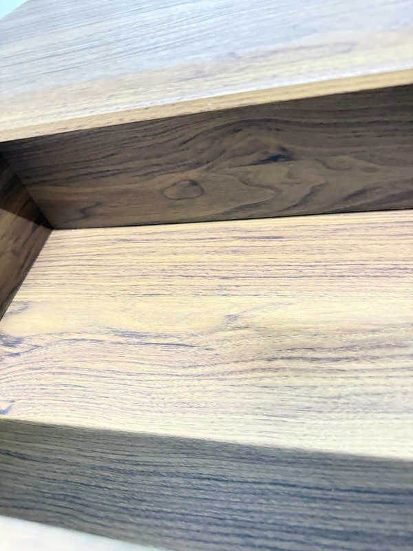 2 Modway Render End Table or Nightstands - Walnut with drawers gallery
