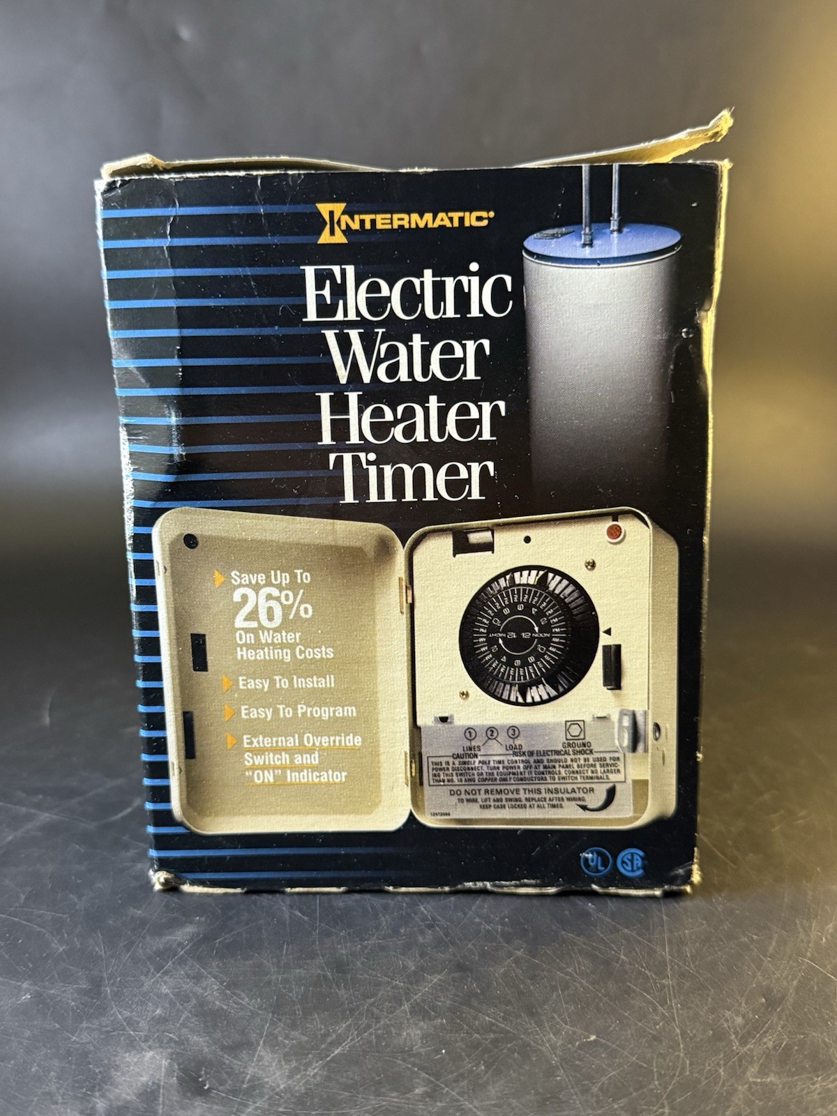 Intermatic WH-21 Electric Water Heater Timer External Override Switch 250V Vl03 gallery