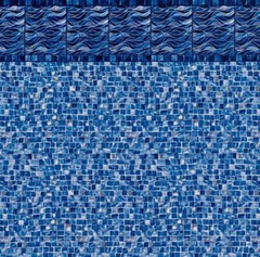 Findlay Surf 27 Mil In-Ground Rectangle Swimming Pool Liner (Choose Size)