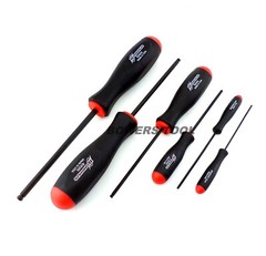 Bondhus 6pc Ball End Hex Screwdriver Set 1.5-5mm Metric MADE IN USA 10686