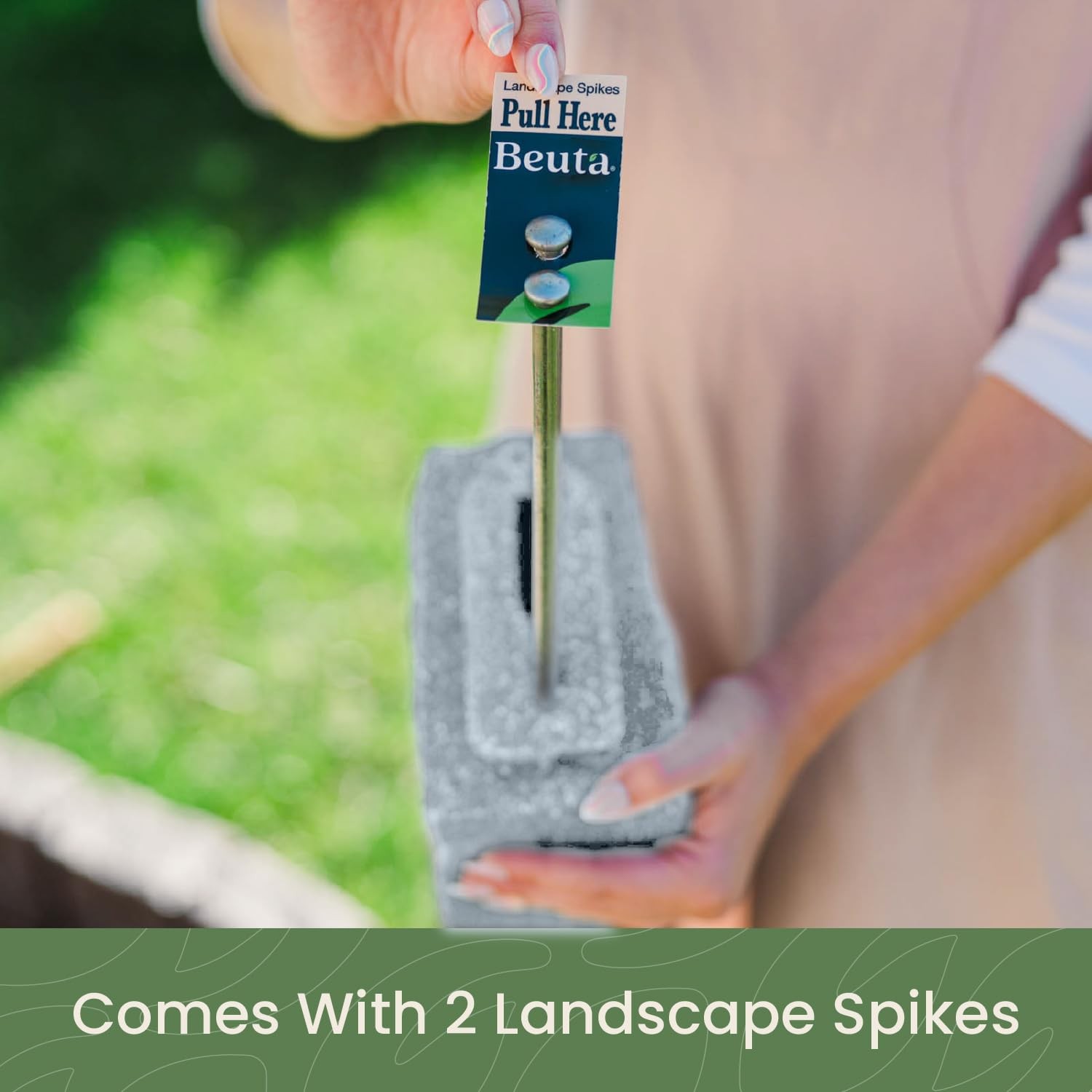 Beuta Landscape Edging | Garden Edging Border | Faux Stone Blocks for Lawn Edgin gallery