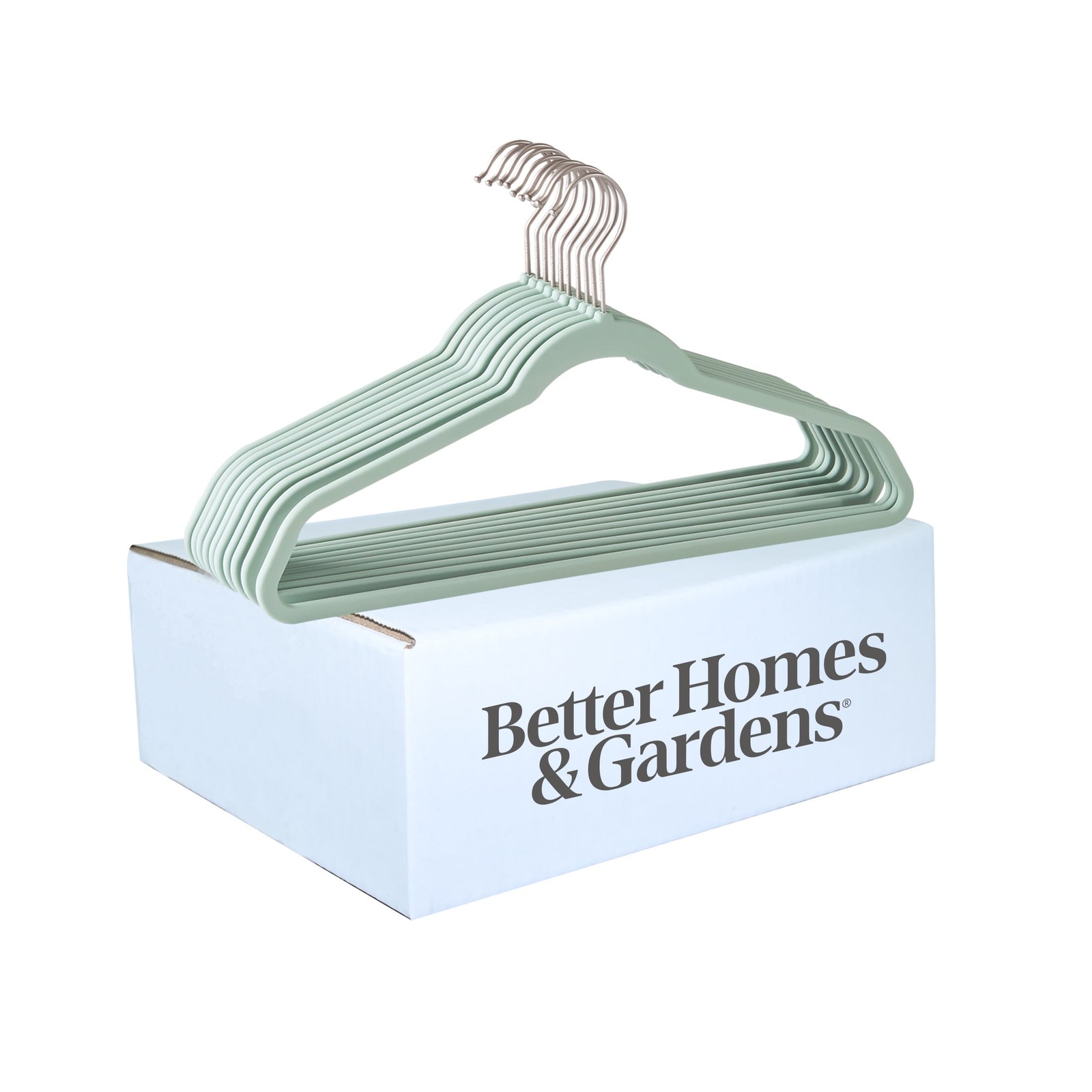 Better Homes & Gardens Rubber Hangers, Non-Slip Clothing Hangers, 30 Value Pack gallery