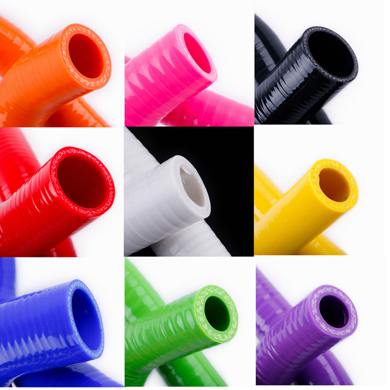 90 Degree Elbow Silicone Hose Pipe Intercooler Coupler Turbo Pink Green Yellow gallery