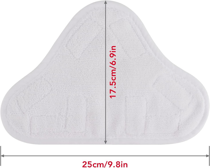 Microfiber Steam Mop Pad Replacement Compatible with H2O H20 Mop X5 Steam Steam gallery