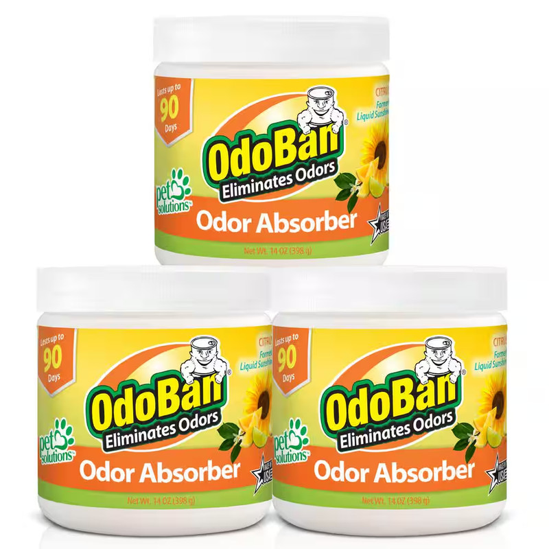 14 Oz. Citrus Solid Odor Absorber, Odor Eliminator for Smoke Odor and Musty Smel gallery